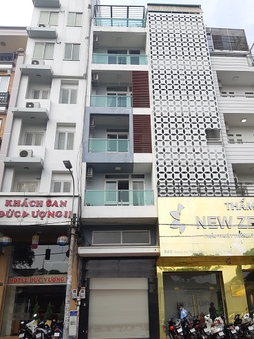 Cho thuê nhà đường Cao Thắng Quân 10  1 trệt 5 lầu có thang máy