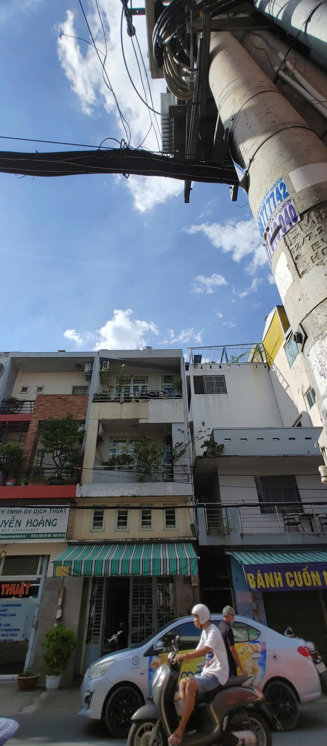 Cho thuê nhà mặt tiền đường Đặng Văn Ngữ quận Phú Nhuận