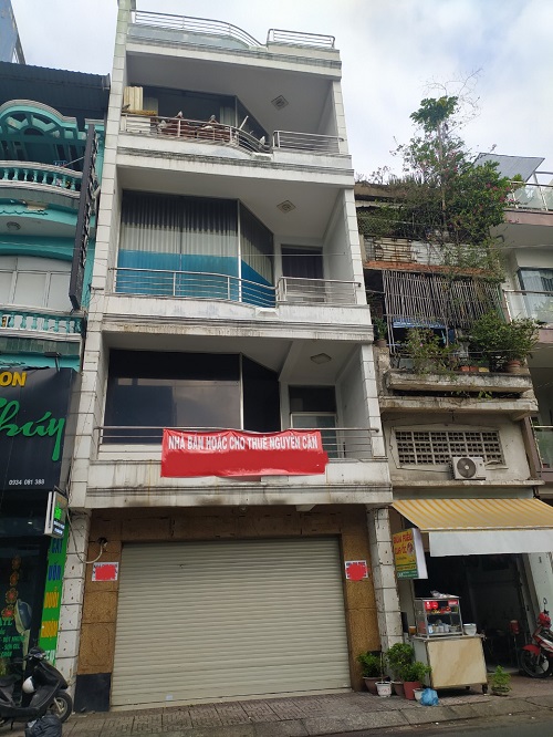 cho thuê nhà mặt tiền đường Đồng Đen