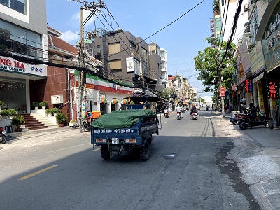 Cho thuê nhà mặt tiền đường Hậu Giang, Phường 4, Quận Tân Bình