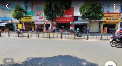 Cho thuê nhà mặt tiền đường Hòa Bình, Hiệp Tân, Quận Tân Phú
