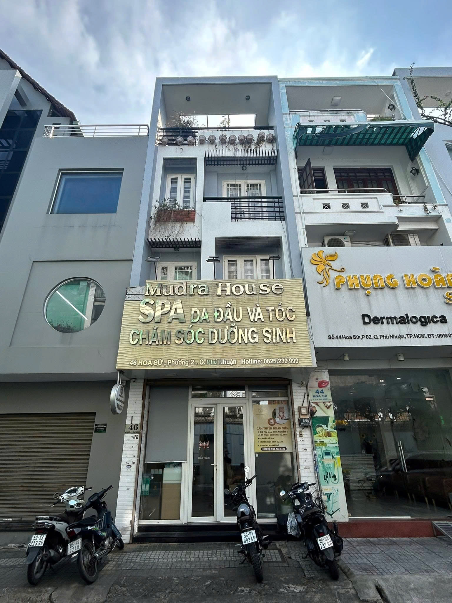 Cho thuê nhà mặt tiền đường Hoa Sứ quận Phú Nhuận