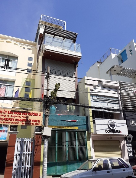 Cho thuê nhà mặt tiền đường Huỳnh Văn Bánh quận Phú Nhuận