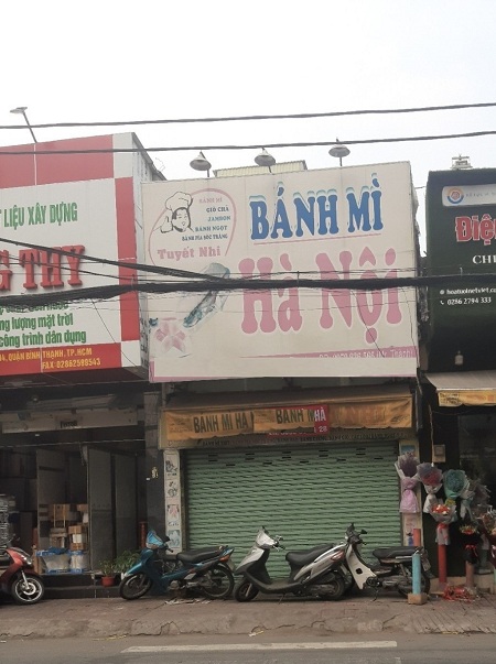 Cho thuê nhà mặt tiền đường Lê Quang Định quận Bình Thạnh
