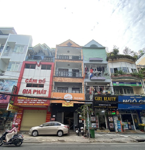 cho thuê nhà mặt tiền đường NGuyễn Thái Bình