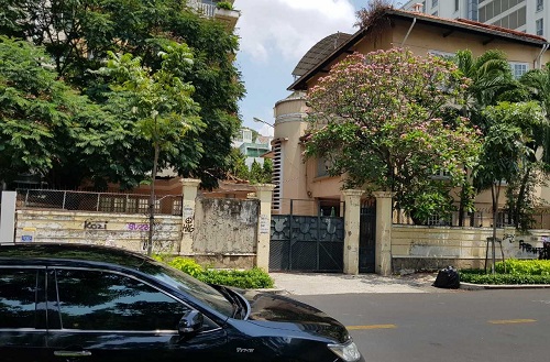 Cho thuê nhà mặt tiền đường Nguyễn Thị Diệu quận 3