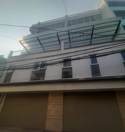 Cho thuê nhà mặt tiền đường Nơ Trang Long diện tích 12x25m 3 lầu trống suốt