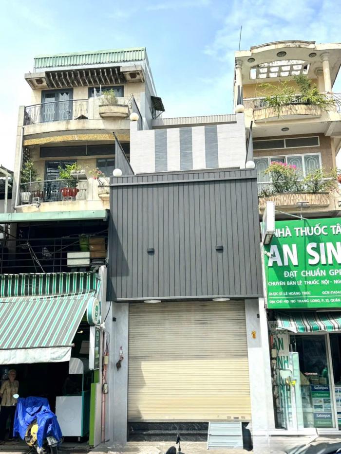 Cho thuê nhà mặt tiền đường Nơ Trang Long quận Bình Thạnh
