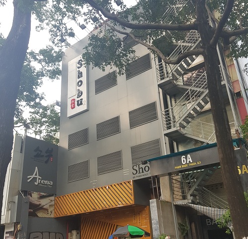 Cho thuê nhà mặt tiền đường Phạm Ngọc Thạch phường 6 quận 3