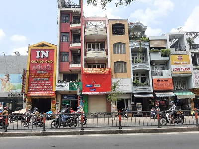 Cho thuê nhà mặt tiền đường Phan Đăng Lưu, Phường 3, Quận Bình Thạnh
