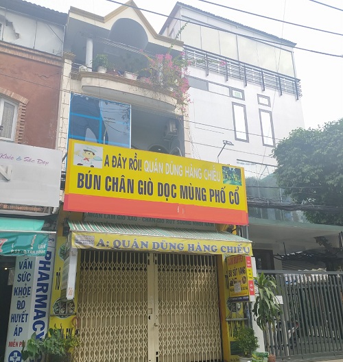 Cho thuê nhà mặt tiền đường Quách Văn Tuấn quận Tân Bình