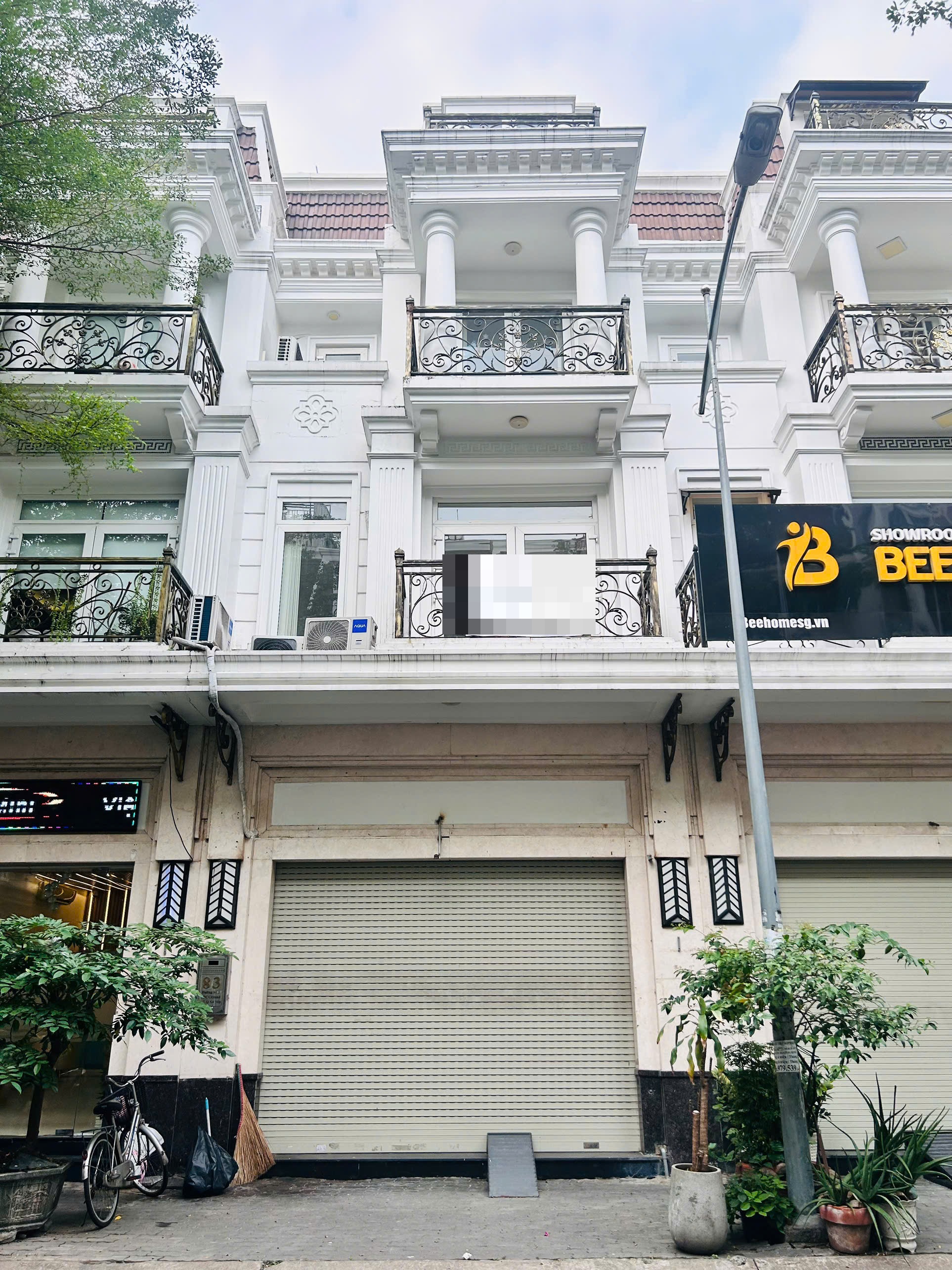 Cho thuê nhà mặt tiền đường số 1 khu Cityland Central Hills quận Gò Vấp