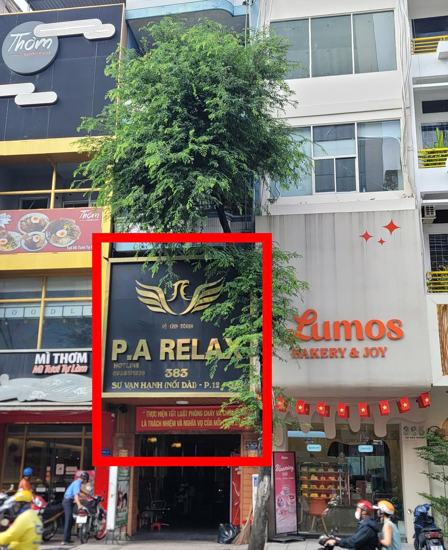 Cho thuê nhà mặt tiền đường Sư Vạn Hạnh Quận 10