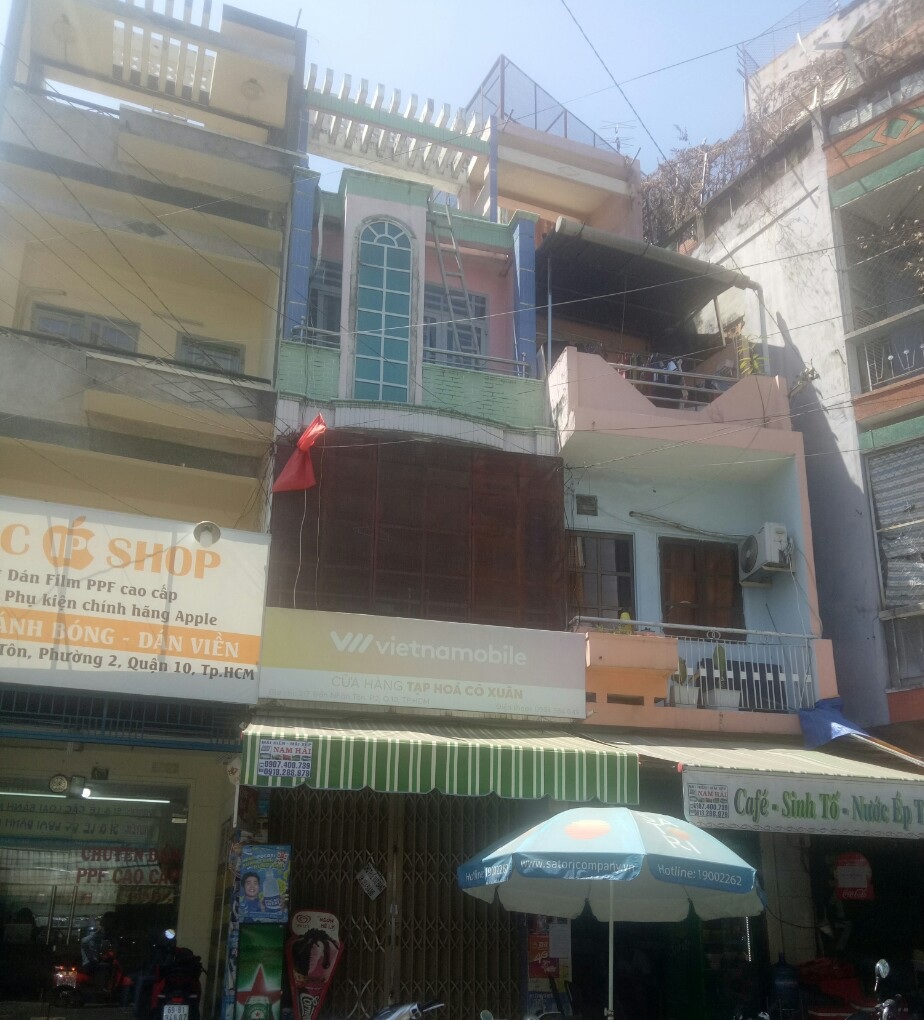 Cho thuê nhà mặt tiền đường Trần Nhân Tôn quận 10