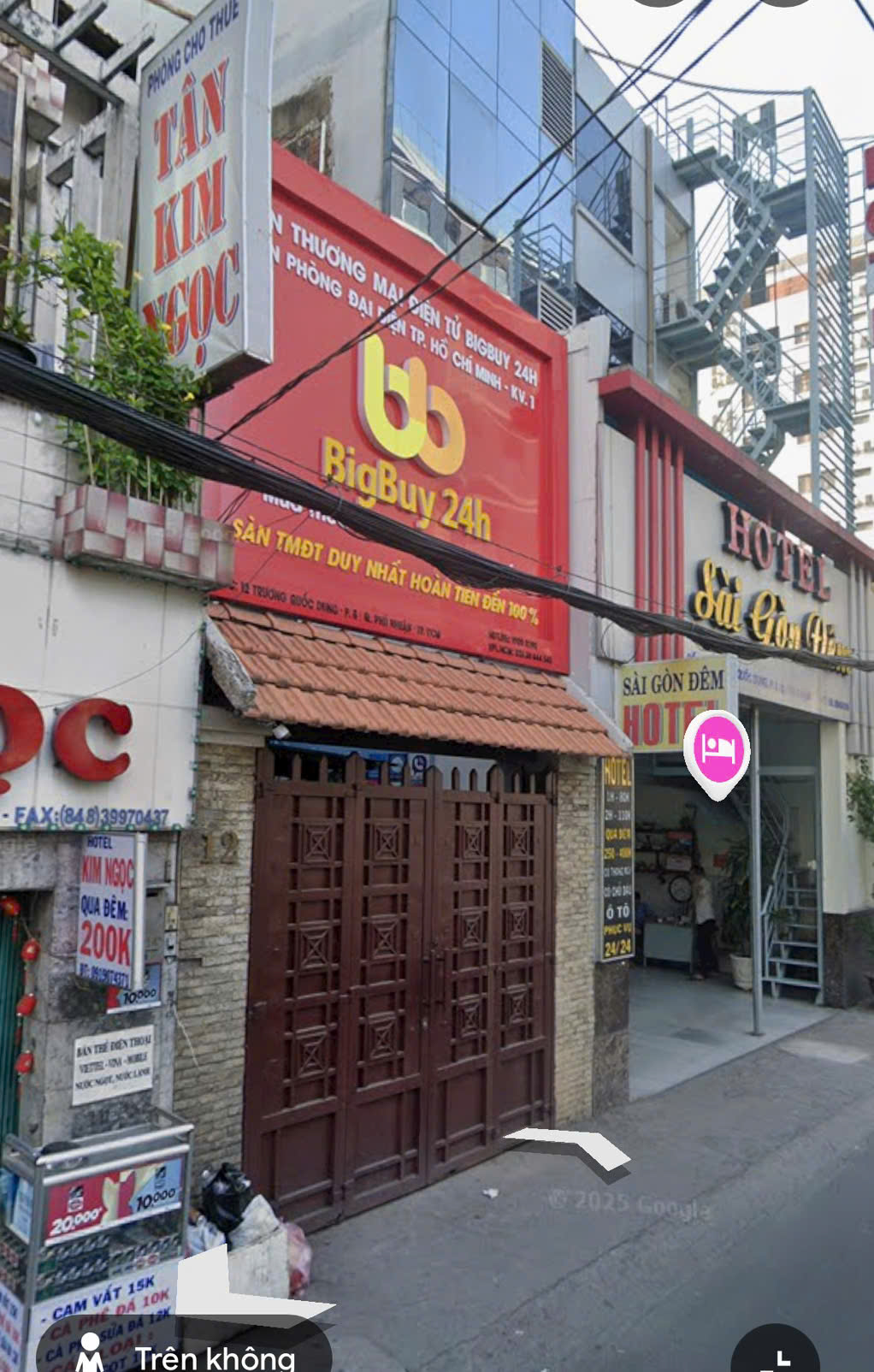 Cho thuê nhà mặt tiền đường Trương Quốc Dung quận Phú Nhuận