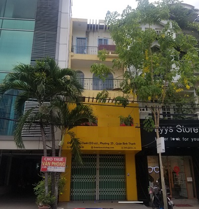 Cho thuê nhà mặt tiền đường Võ Oanh (D3 cũ)