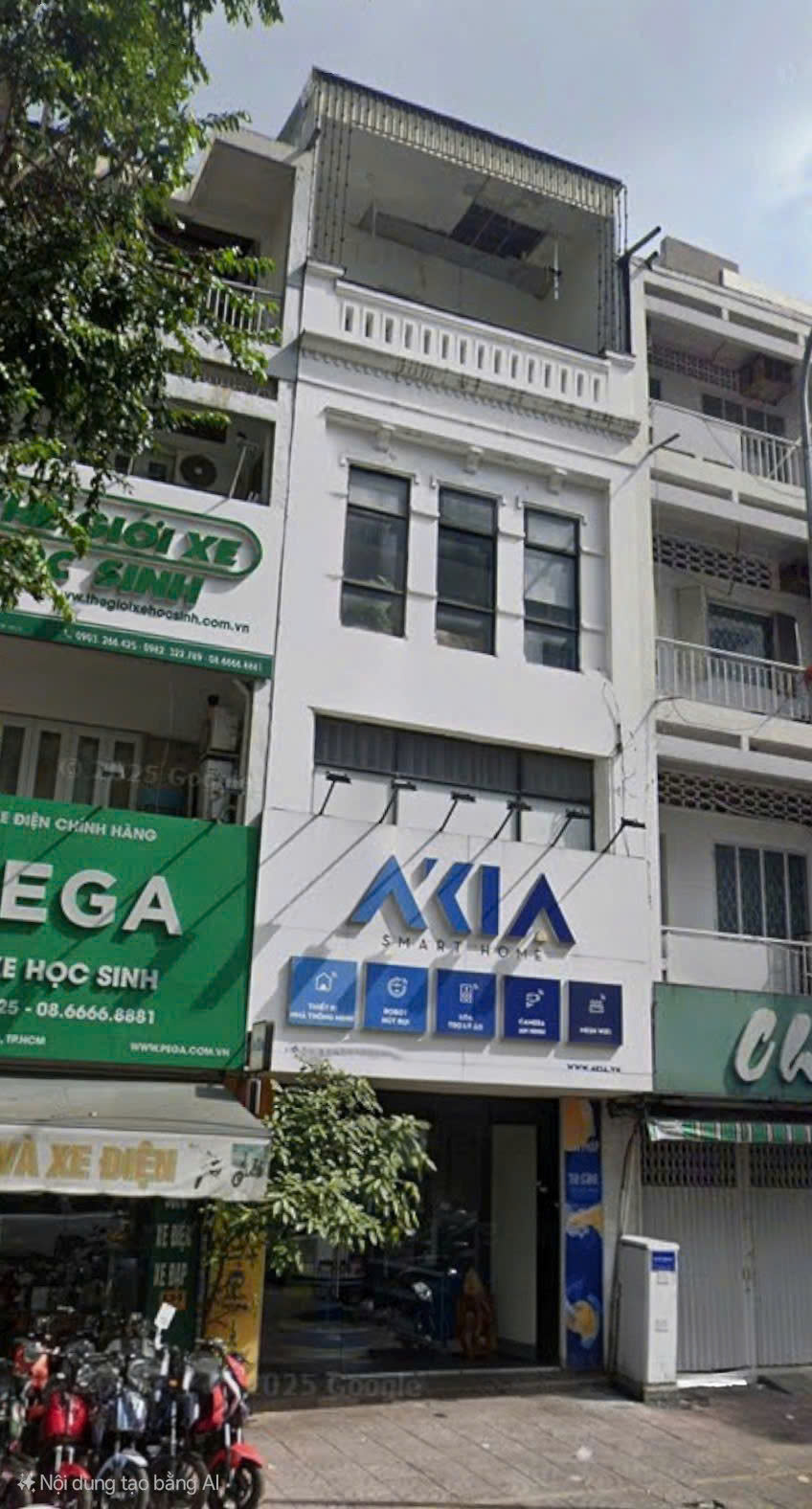 Cho thuê nhà mặt tiền đường Võ Thị Sáu Quận 3