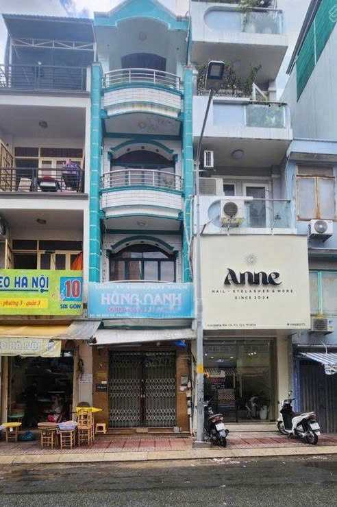 Cho thuê nhà mặt tiền đường Vườn Chuối Quận 3