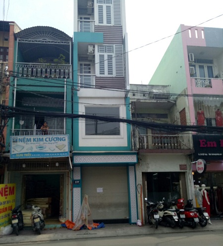 Cho thuê nhà mặt tiền Lê Văn Sỹ P2 Tân Bình