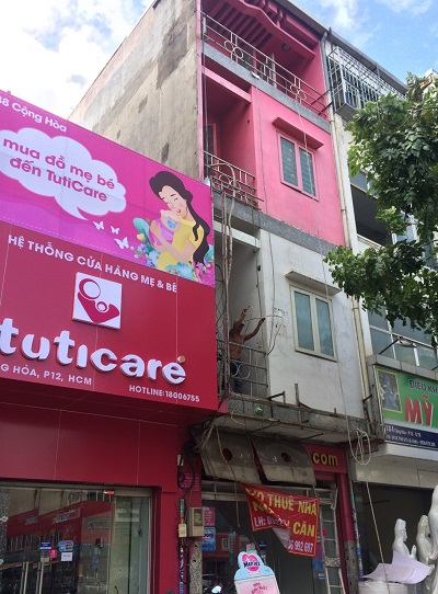 Cho thuê nhà mặt tiền nguyên căn đường Cộng Hòa quận Tân Bình