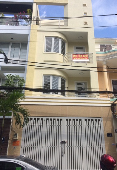 Cho thuê nhà mặt tiền nguyên căn đường Sầm Sơn quận Tân Bình