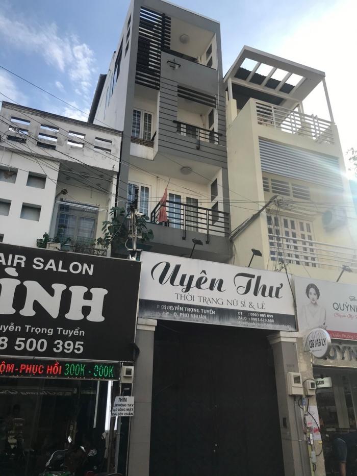 Cho Thuê Nhà Nguyên Căn Mặt Tiền Đường Lớn Nguyễn Trọng Tuyển, Phú Nhuận