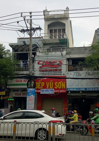 Cho thuê nhà nguyên căn mặt tiền Trường Chinh quận Tân Bình