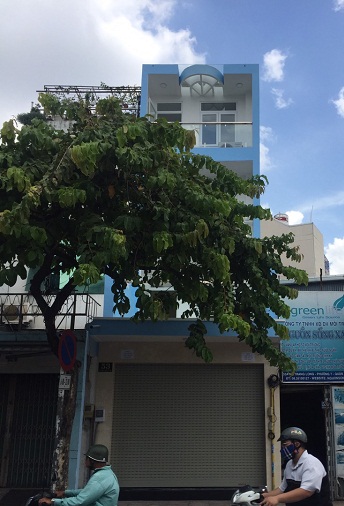 Có nhà cho thuê nguyên căn mặt tiền đường Nơ Trang Long quận Bình Thạnh