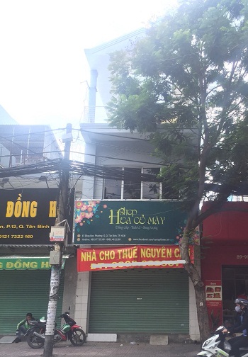 Nhà cho thuê nguyên căn mặt tiền Đồng Đen quận Tân Bình