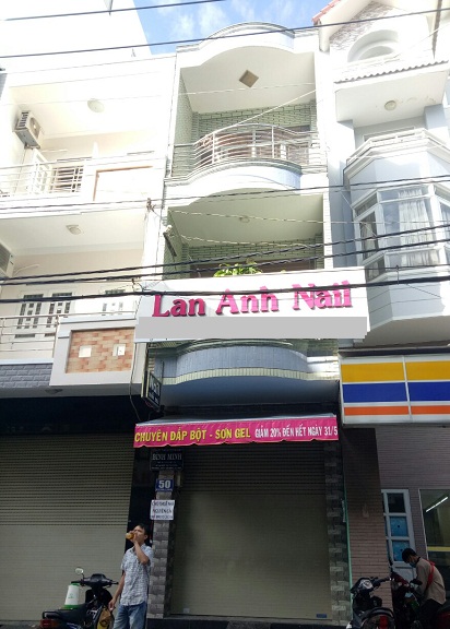 Mặt tiền đường Ngô Thị Thu Minh Quận Tân Bình 3.5x20m 1 trệt 2 lầu