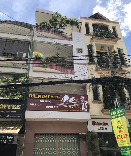 Nhà đường Hai Bà Trưng Phường 8 Quận 3 4x18m2 giá 50tr/tháng
