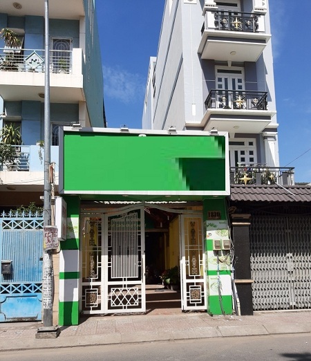 Nhà mặt tiền đường Nguyễn Văn Đậu Quận Bình Thạnh 1 trệt 2 lầu