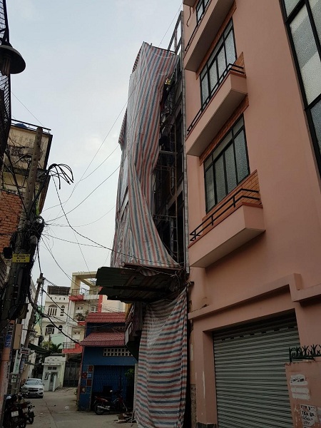 Nhà nguyên căn cho thuê 1 trệt 3 lầu 45tr/tháng quận Phú Nhuận