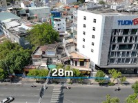 Bán nhà mặt tiền đường Nguyễn Văn Trỗi diện tích: 28x45m trệt