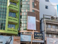 Bán tòa nhà 2 mặt tiền đường Hai Bà Trưng, diện tích: 7x27m (nở hậu 14m) hầm 6 tầng