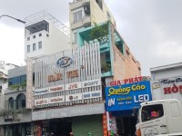 Cho thuê nhà mặt tiền đường Hoàng Văn Thụ quận Tân Bình
